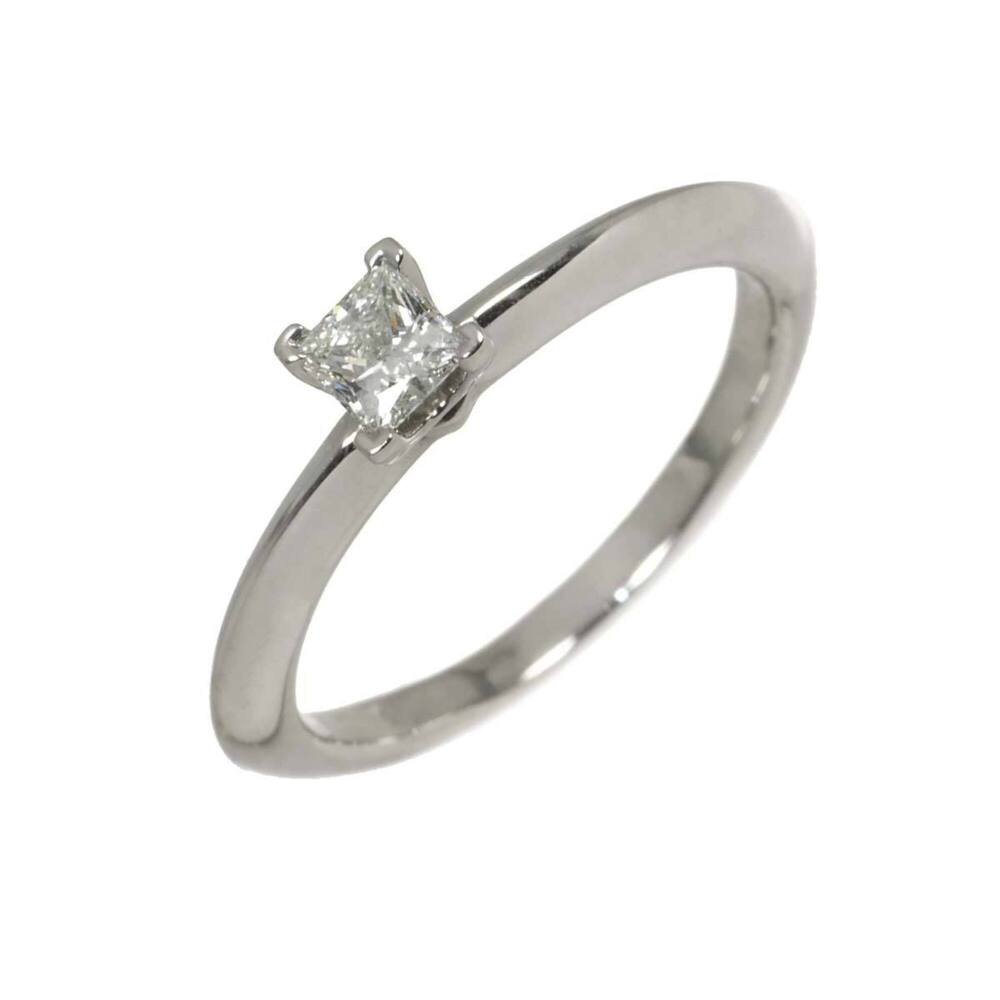 Tiffany & Co. Princess Cut Diamond 0.18ct Ring, Platinum (Pt)